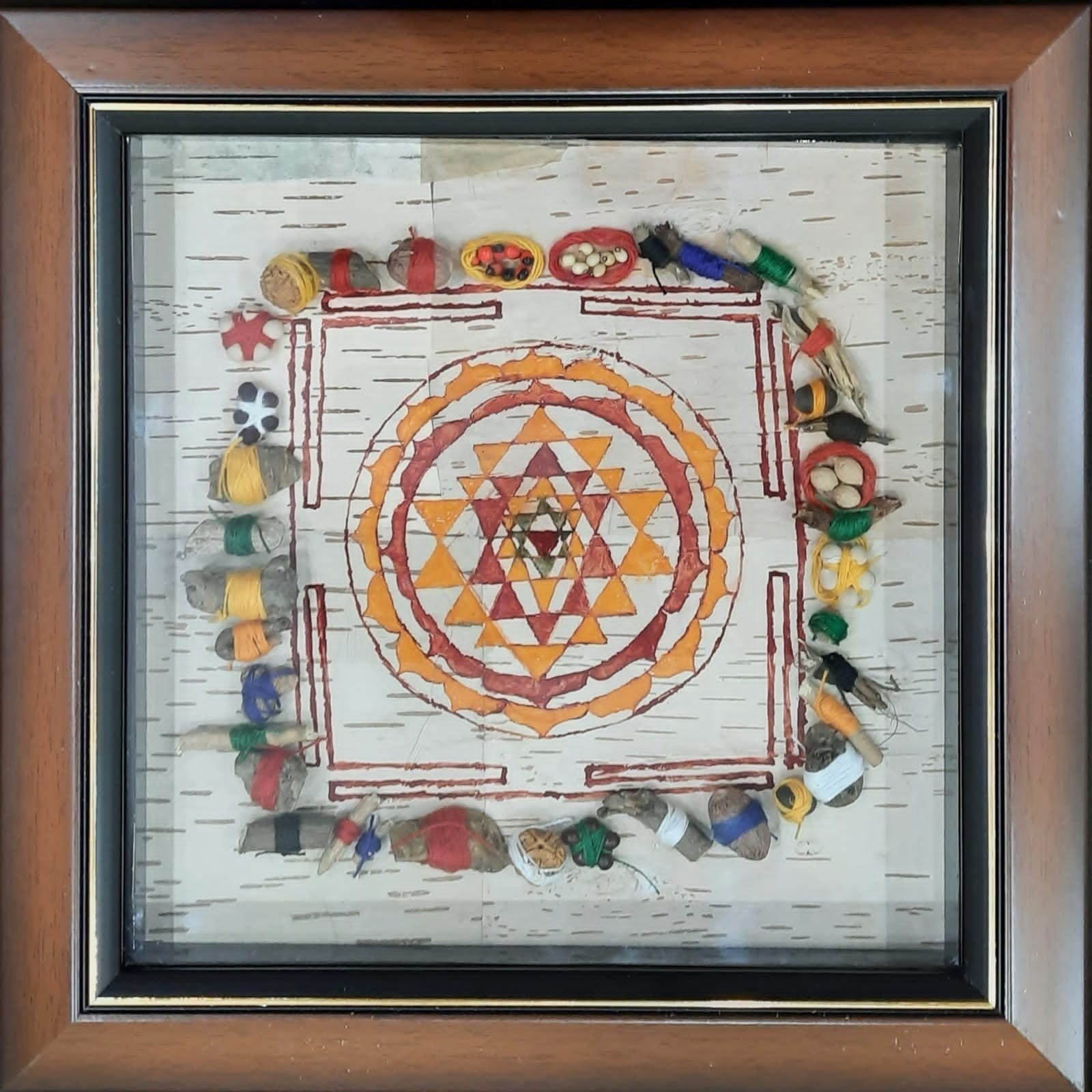 Handmade Bhojpatra Shri Yantra